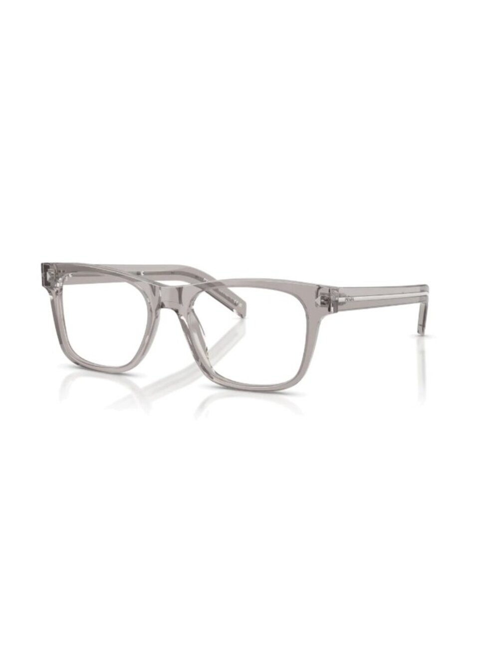 PRADA PRA13V 10J1O1 52 Hematite Demo Lens 52 mm Men's Eyeglasses Optical Frame
